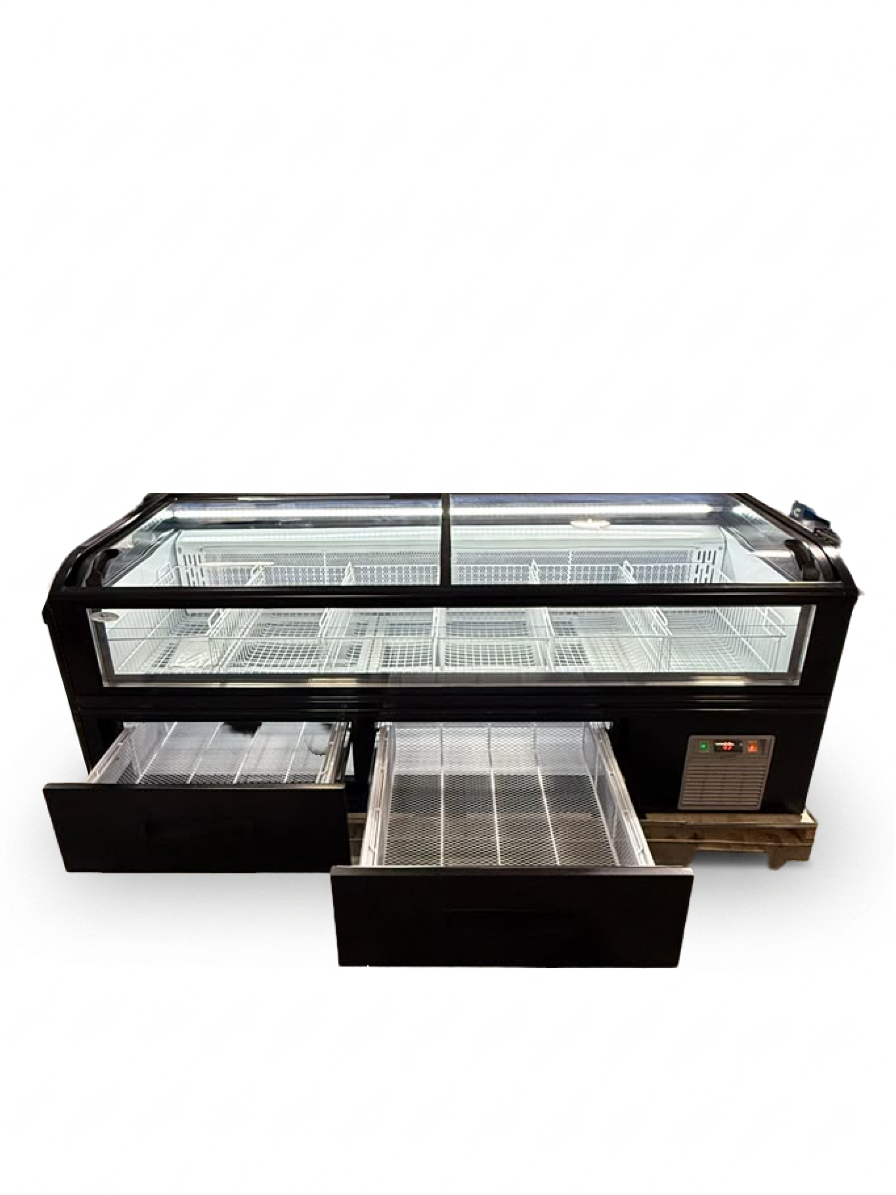 8FT Commercial Freezer Display Case - Image 3